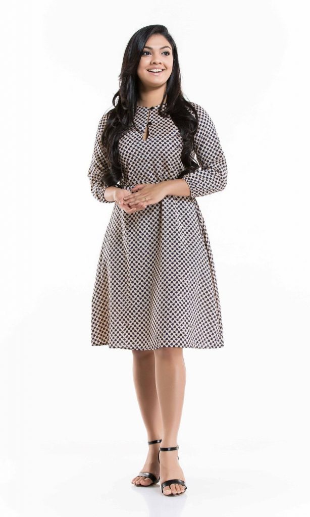Allegra K Vintage Chiffon Dress for Women's V Neck Button Decor Cap Sleeve  Elegant Office Dresses - Walmart.com